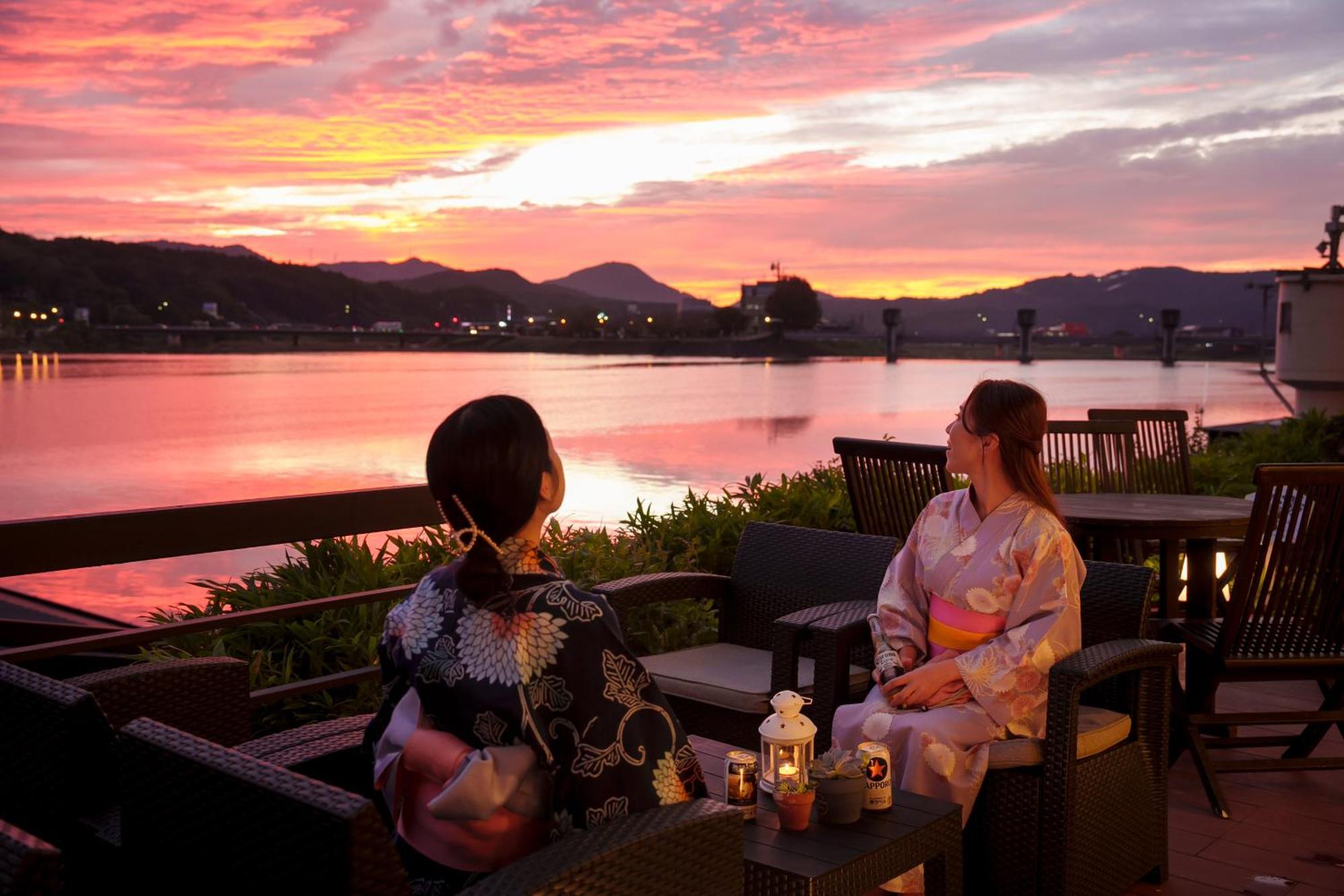 Hita Onsen Kizantei Hotel Eksteriør billede