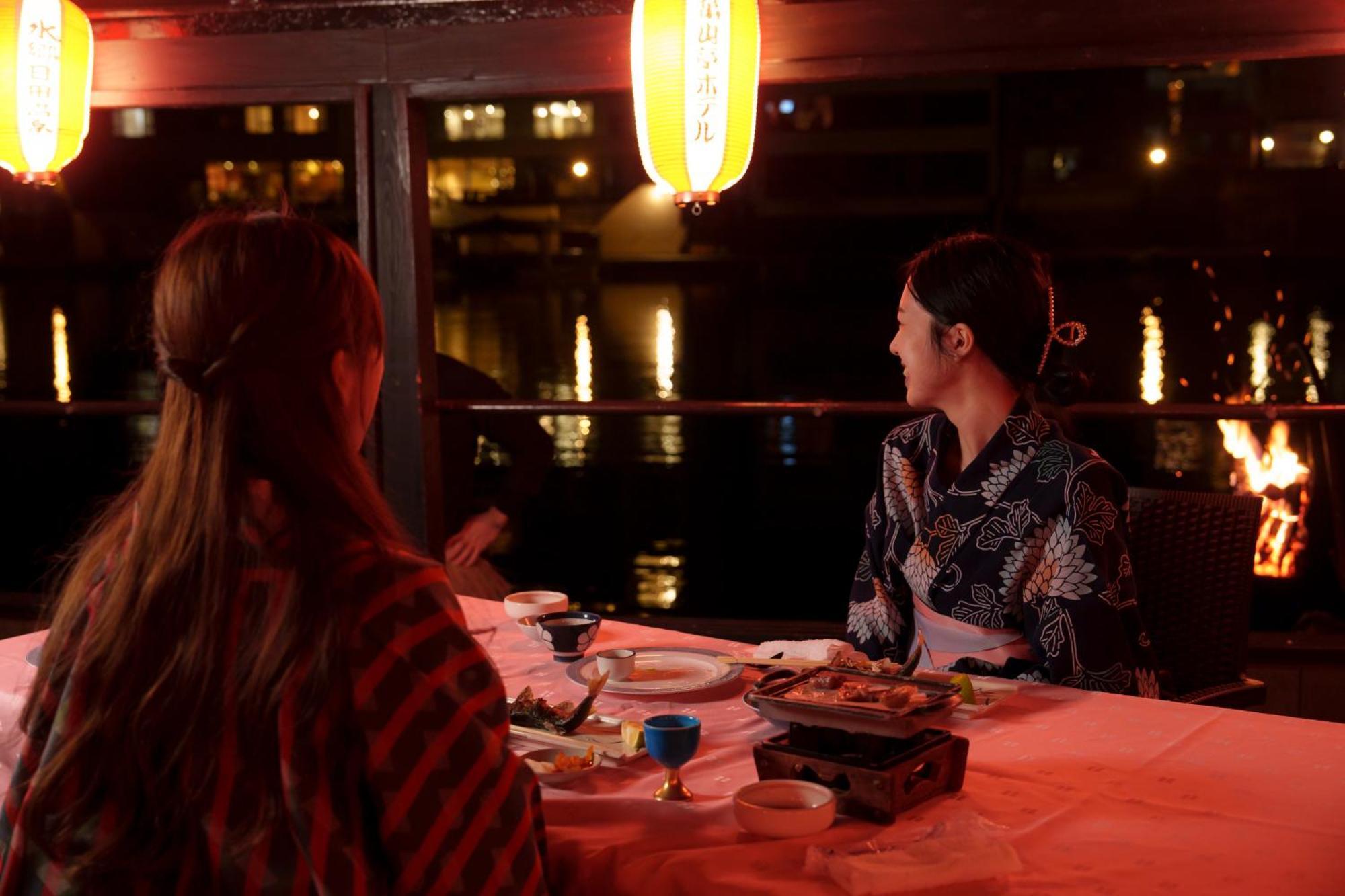 Hita Onsen Kizantei Hotel Eksteriør billede